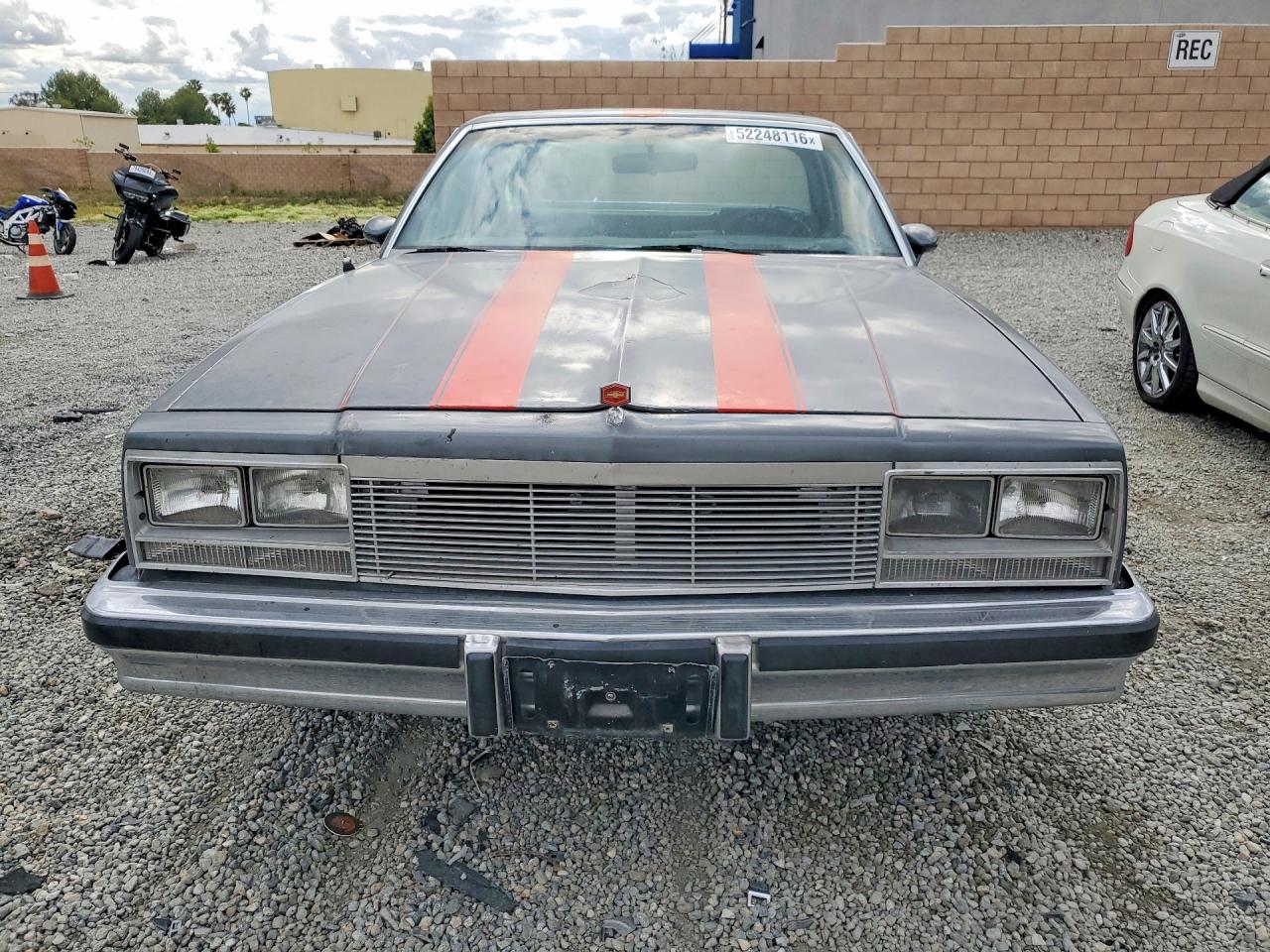 1983 Chevrolet El Camino Gray vin: 1GCCW80H4DR207489
