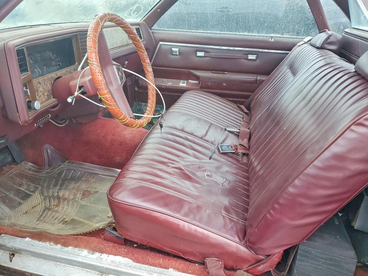 1981 Chev El Camino Burgundy vin: 1GCCW80H6BD502295