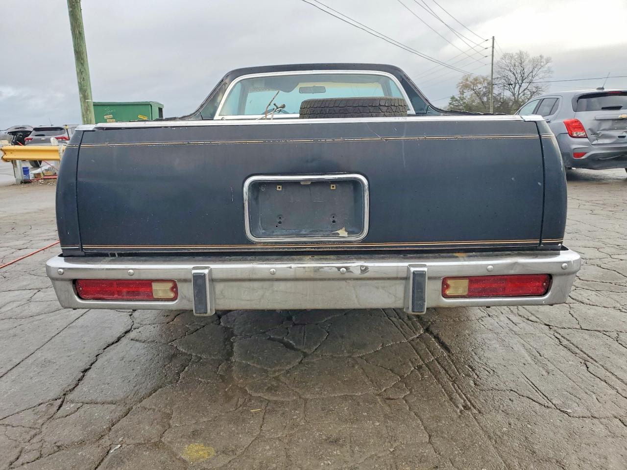 1981 Chevrolet El Camino Black vin: 1GCCW80J2BD442731