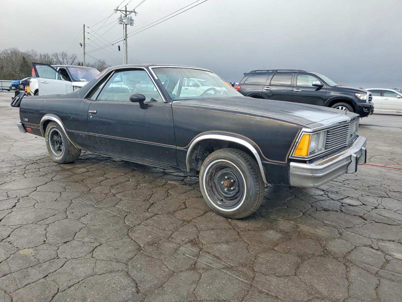 1981 Chevrolet El Camino Black vin: 1GCCW80J2BD442731