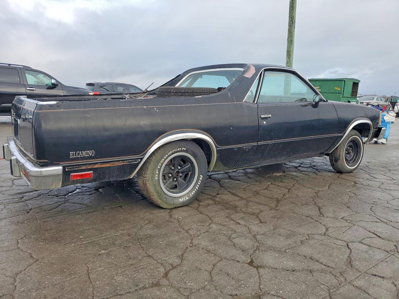 1981 Chevrolet El Camino Black vin: 1GCCW80J2BD442731