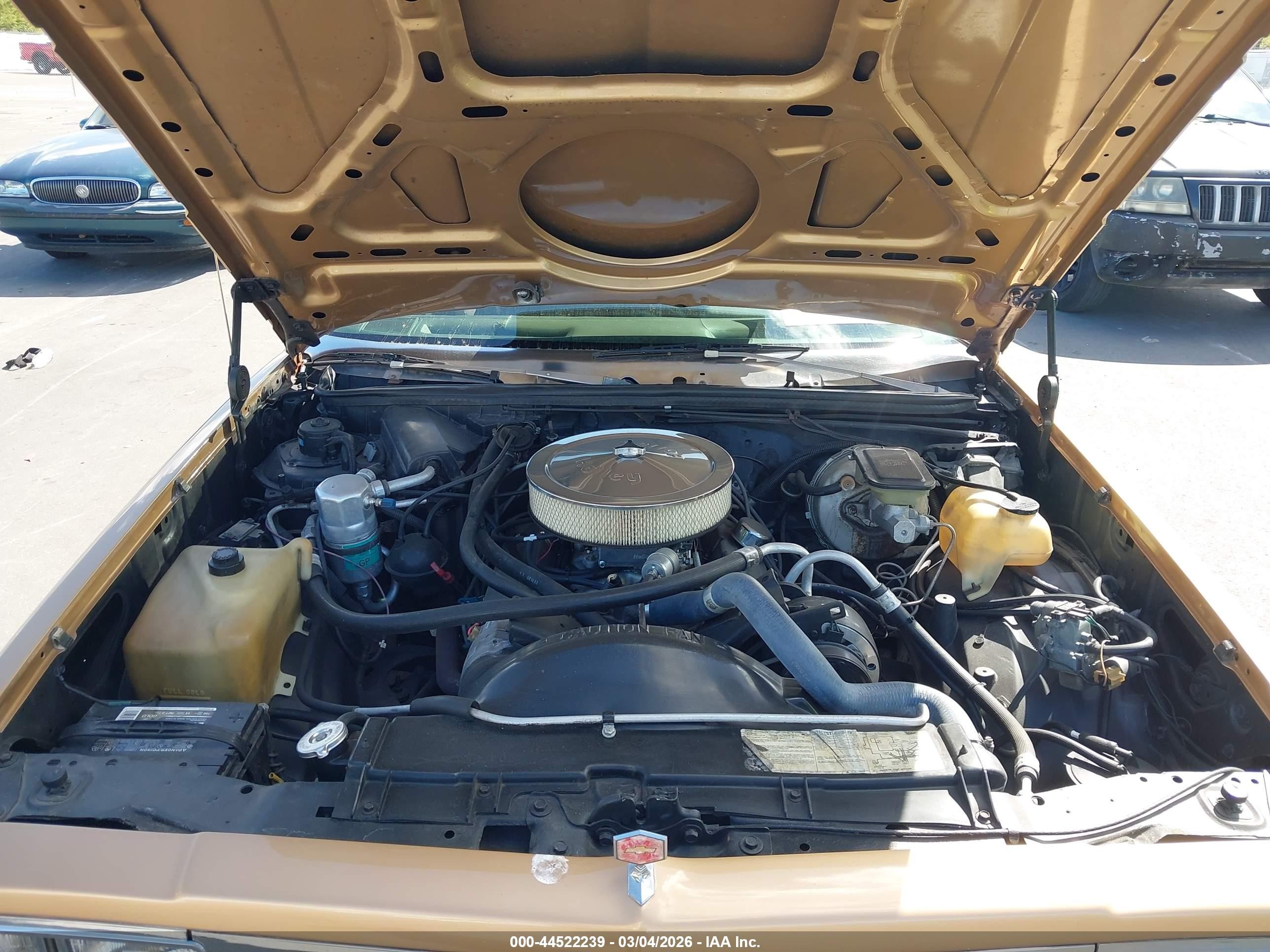 1982 Chevrolet El Camino   Gold vin: 1GCCW80J3CR208991