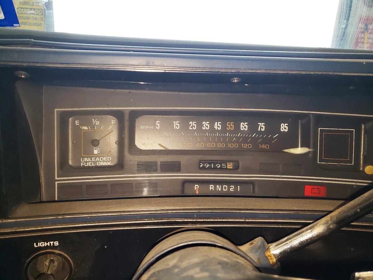 1981 Chev El Camino White vin: 1GCCW80J9BR449288