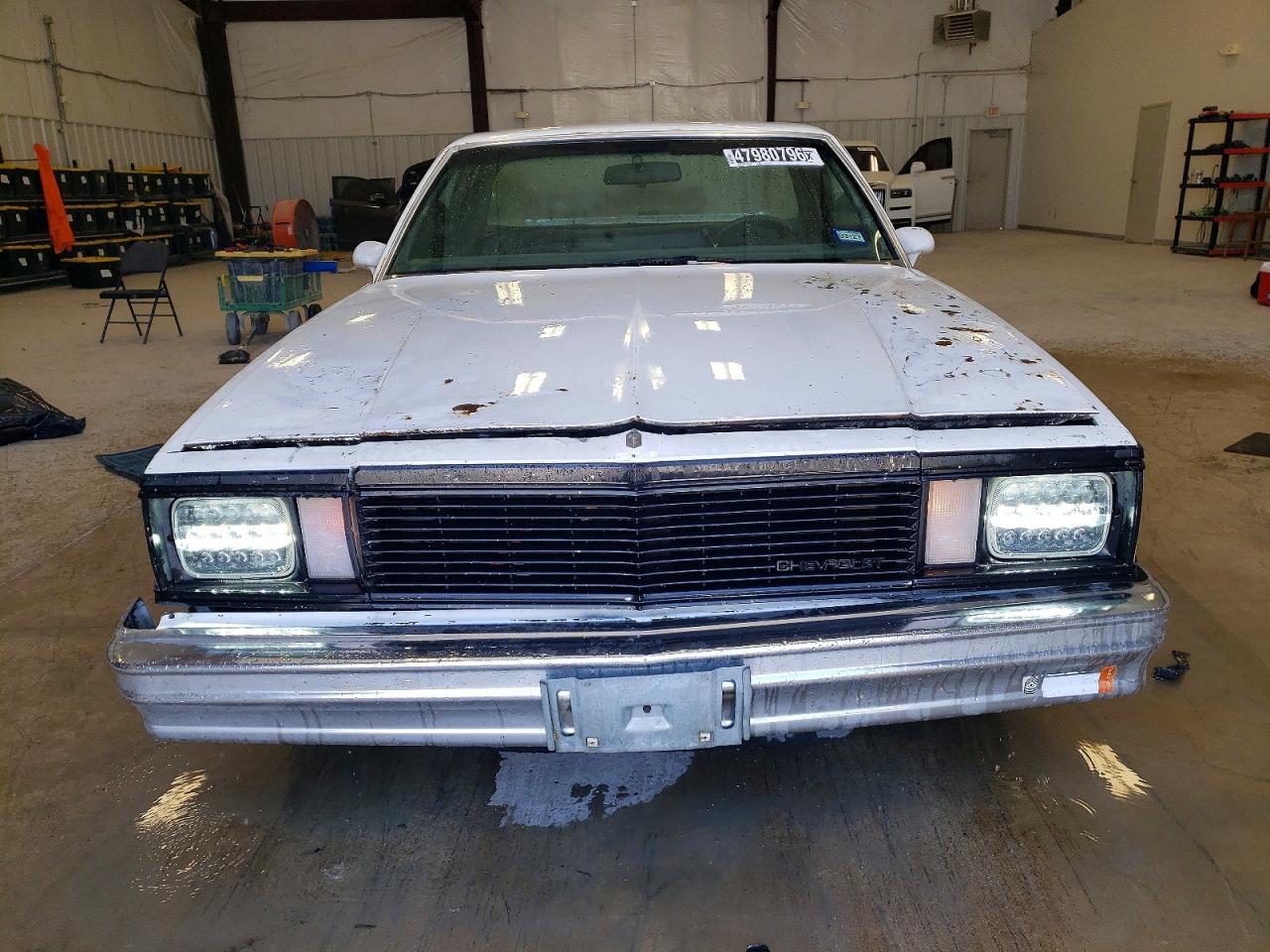 1981 Chev El Camino White vin: 1GCCW80J9BR449288