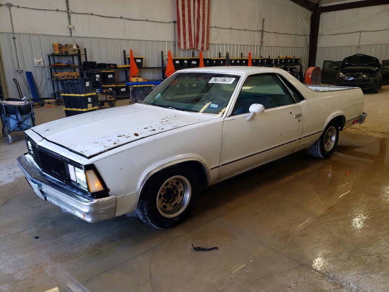 1981 Chev El Camino White vin: 1GCCW80J9BR449288