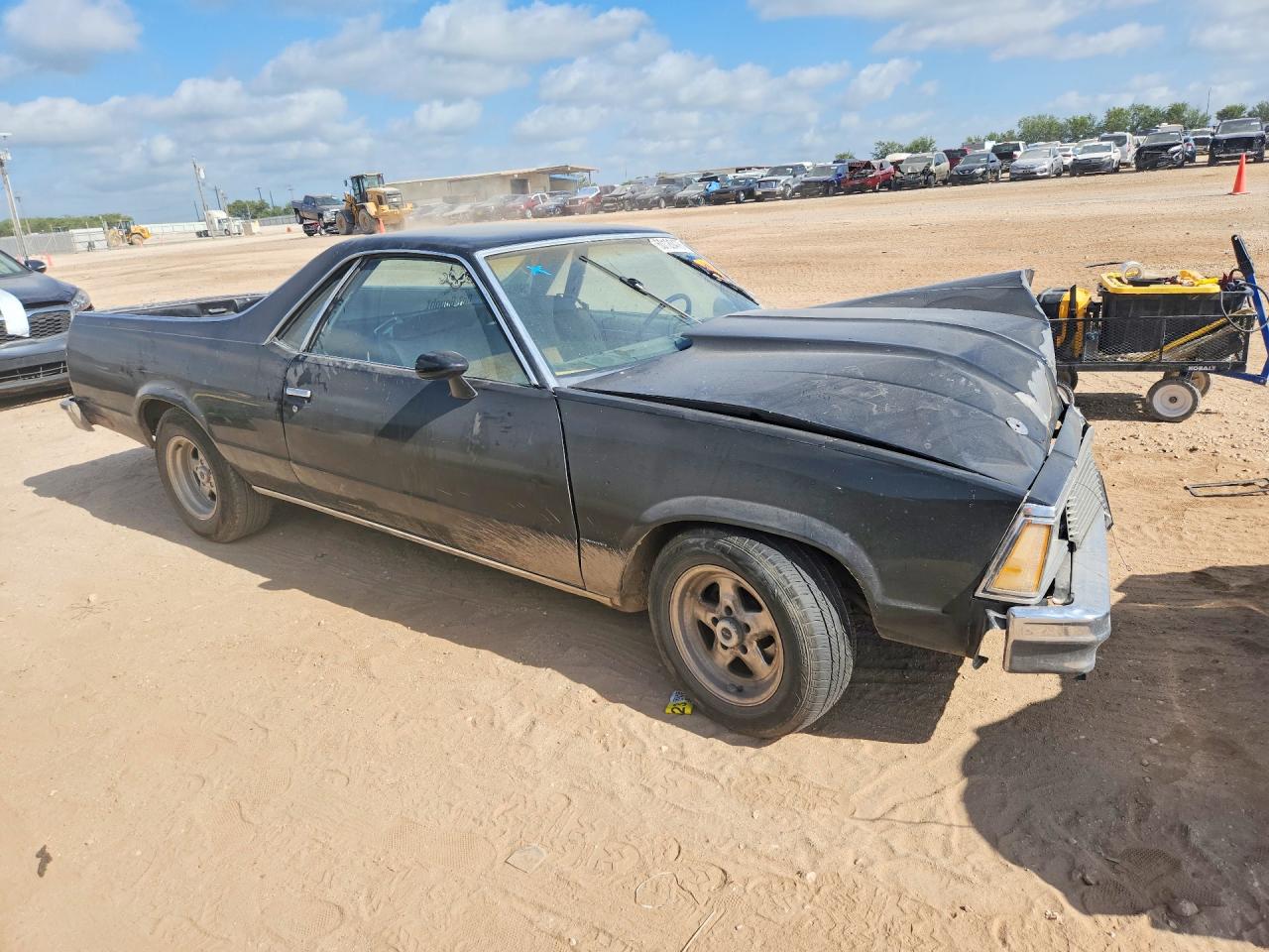 1981 Chevrolet El Camino Black vin: 1GCCW80JXBR435500