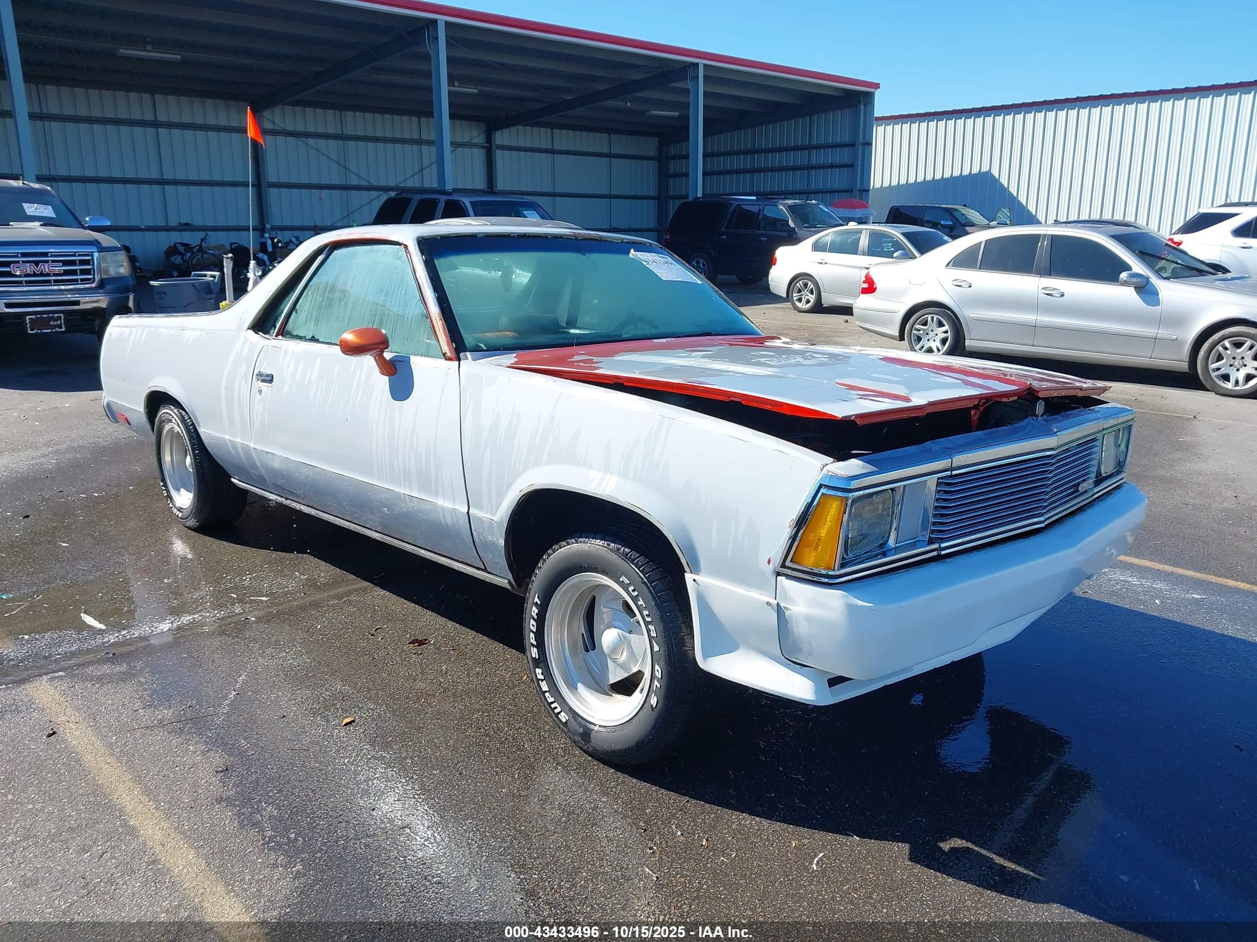 1981 Chevrolet El Camino   Gray vin: 1GCCW80K1BD401130