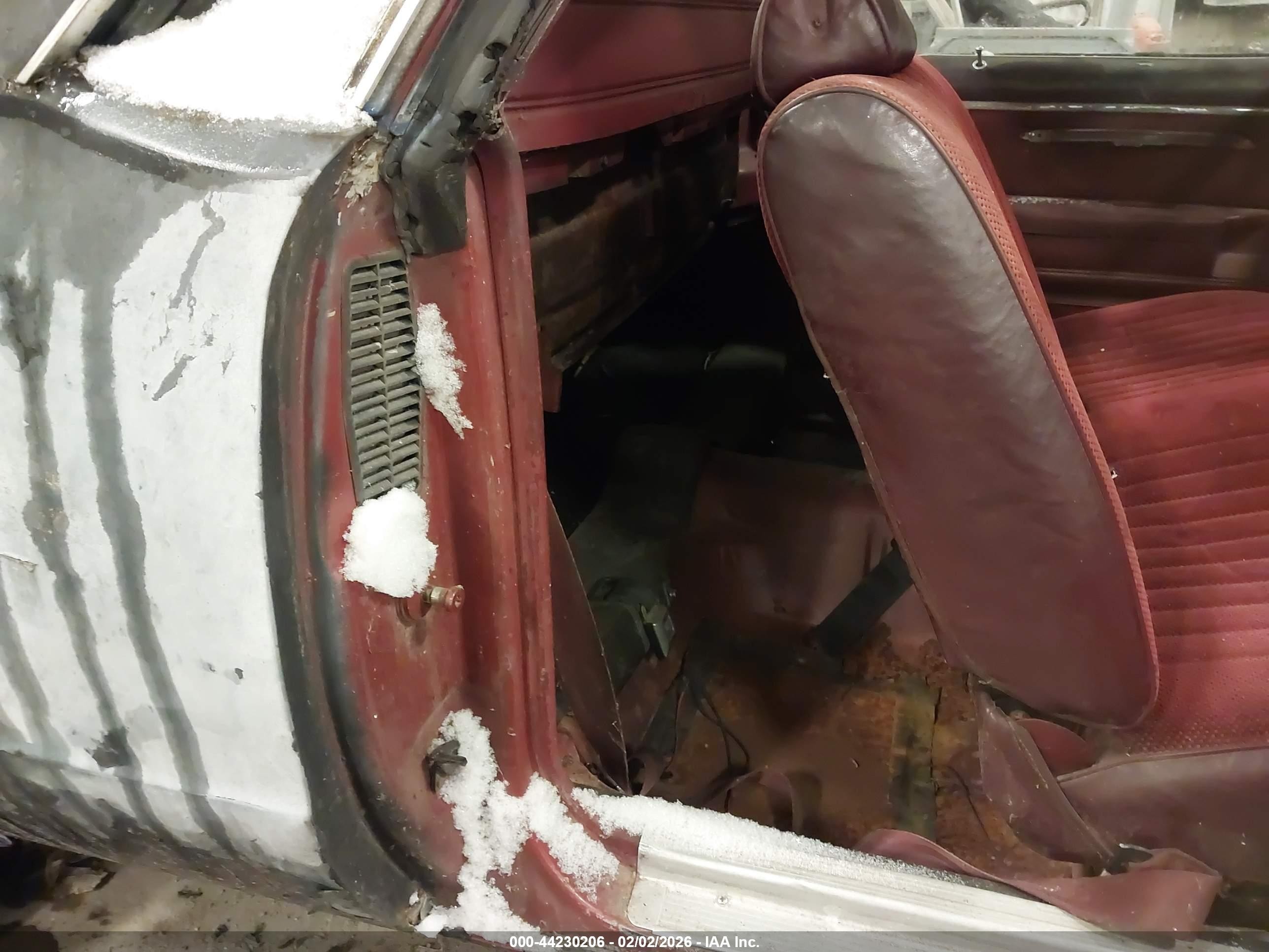 1981 Chevrolet El Camino   Burgundy vin: 1GCCW80K2BR427478