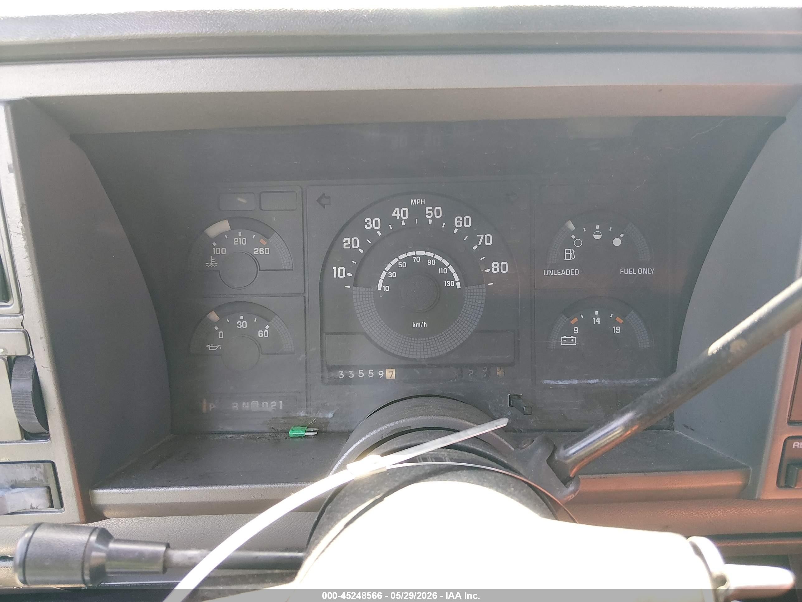 1989 Chevrolet Gmt-400 C1500 Black vin: 1GCDC14H0KZ175412