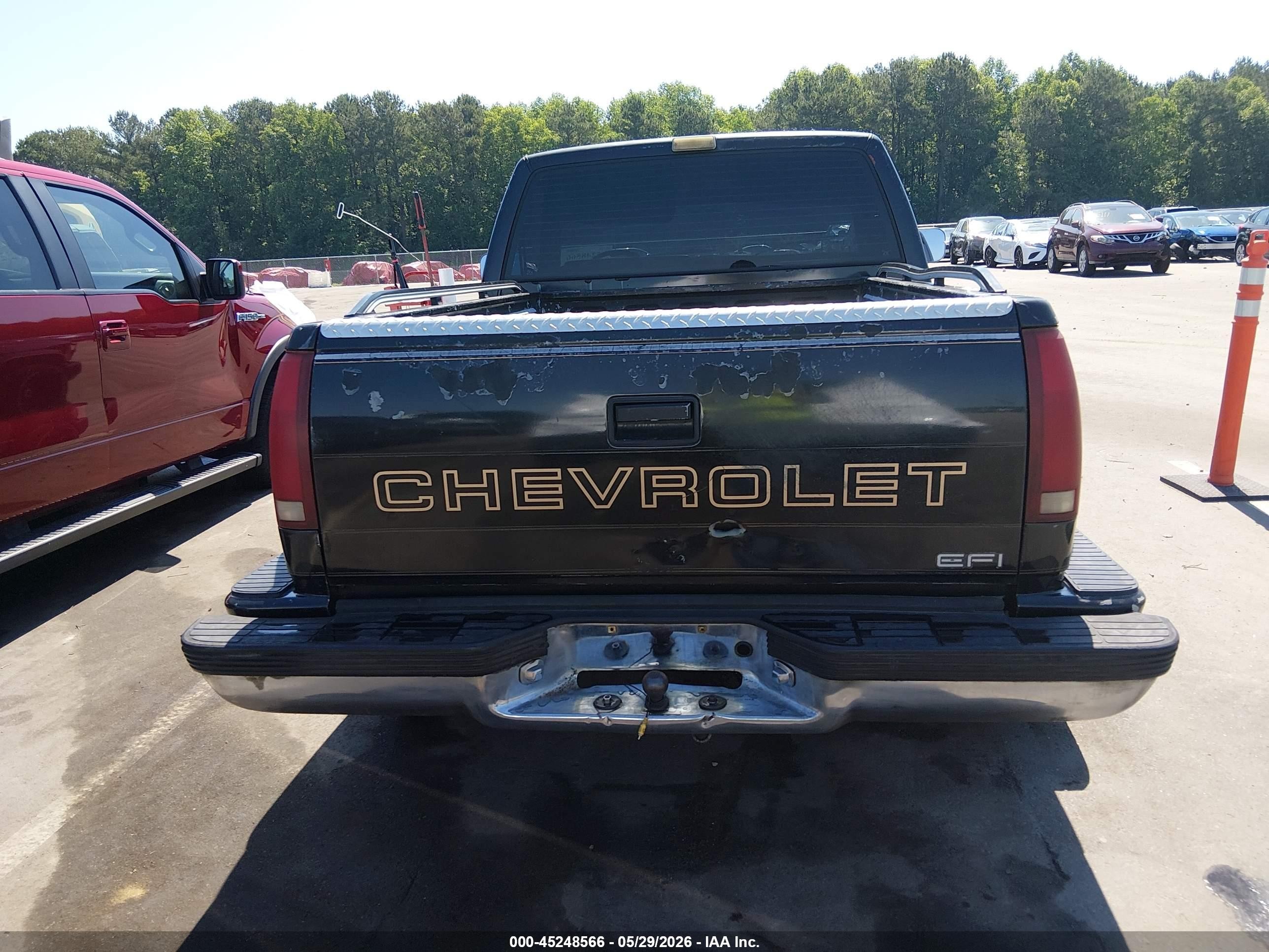 1989 Chevrolet Gmt-400 C1500 Black vin: 1GCDC14H0KZ175412