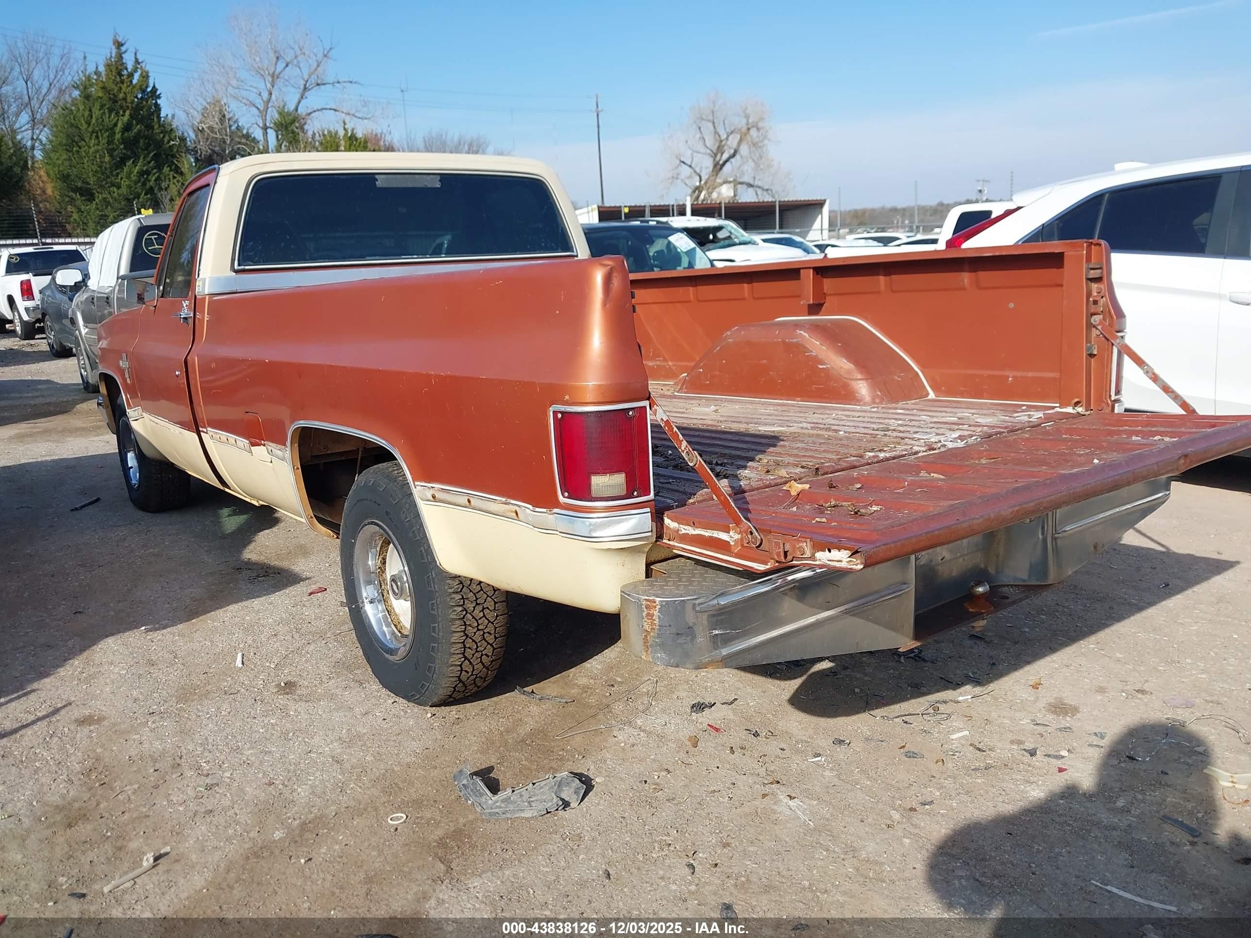 1982 Chevrolet C10   Brown vin: 1GCDC14H1CS169631