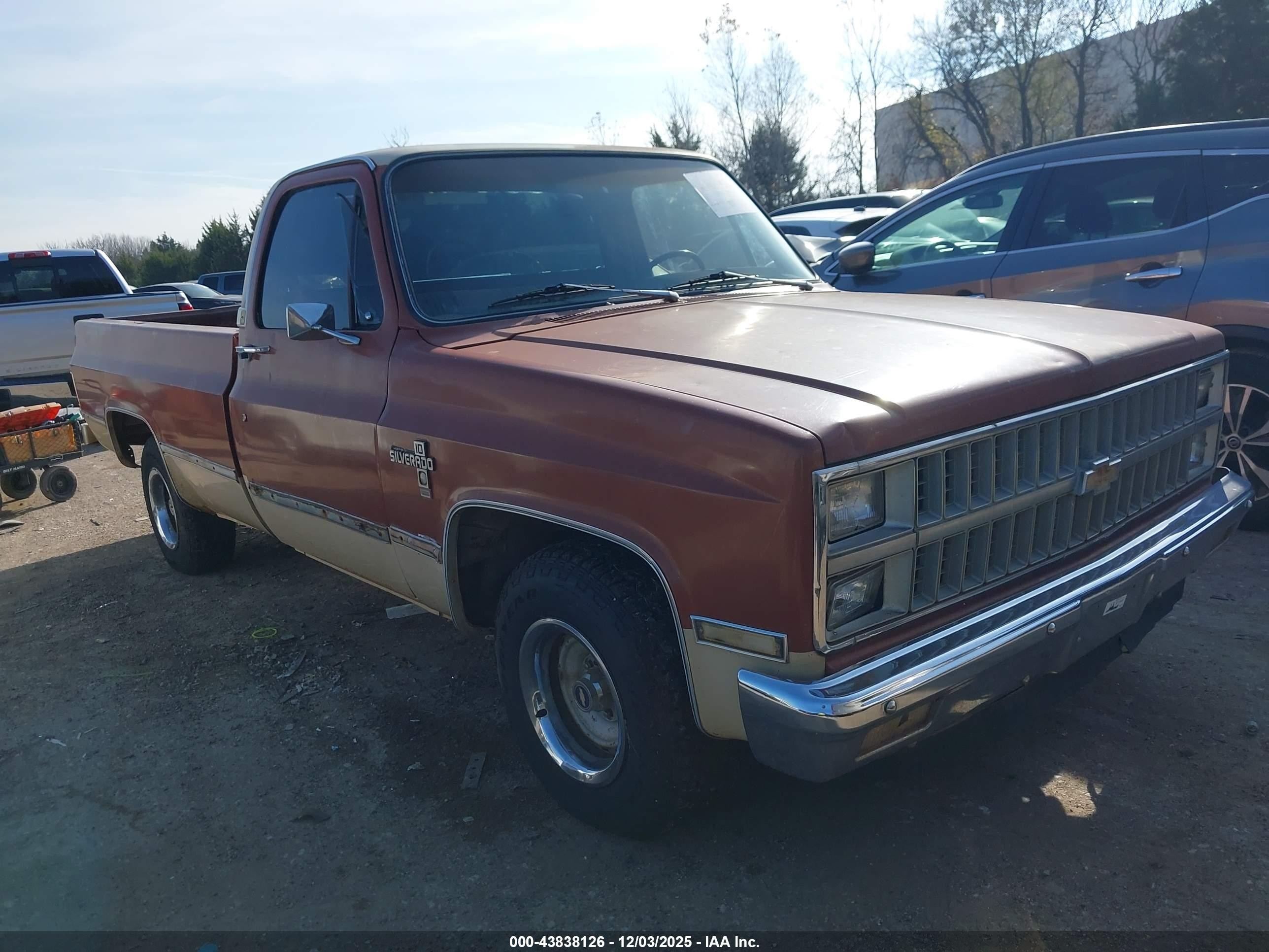 1982 Chevrolet C10   Brown vin: 1GCDC14H1CS169631