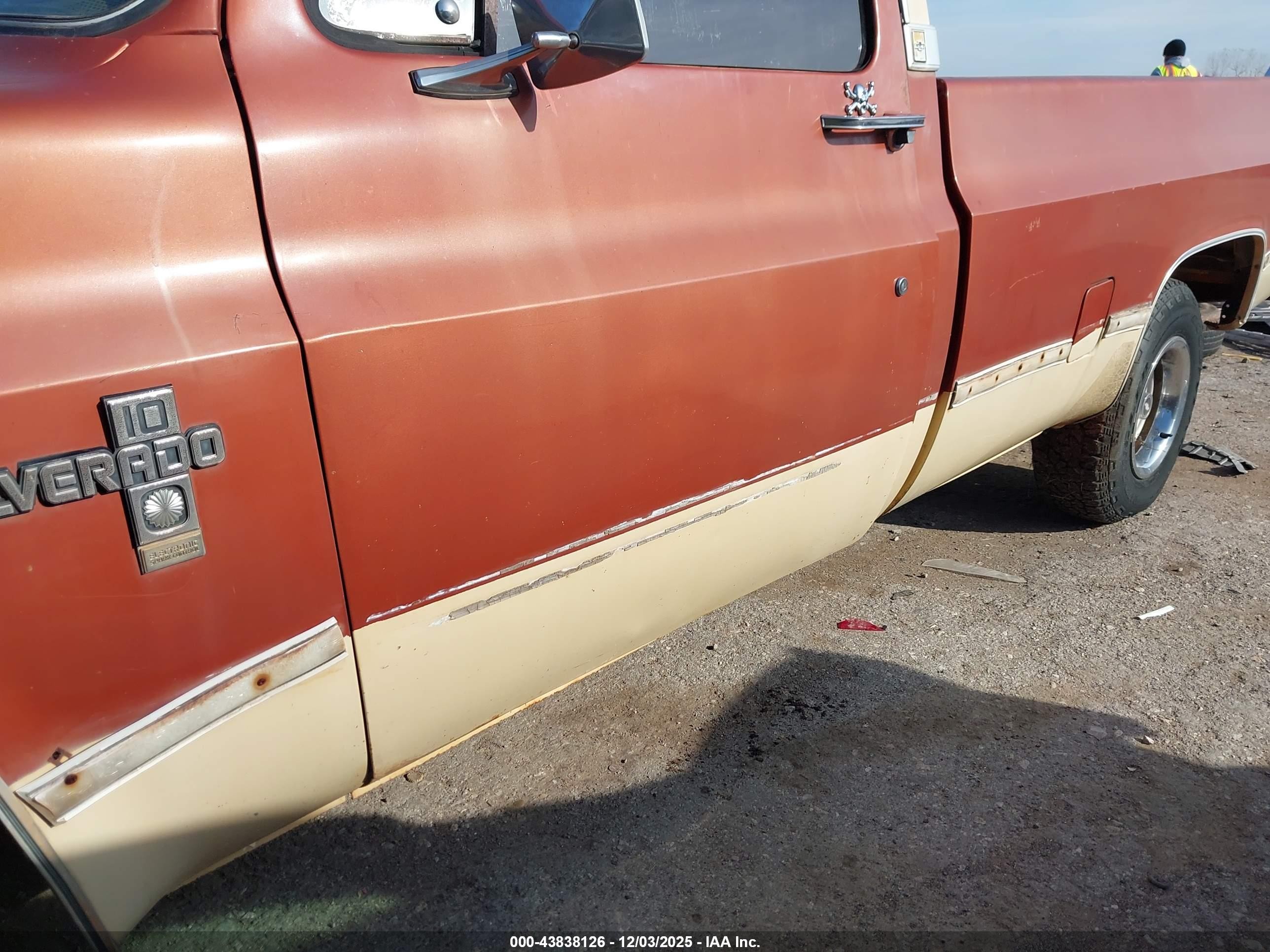 1982 Chevrolet C10   Brown vin: 1GCDC14H1CS169631