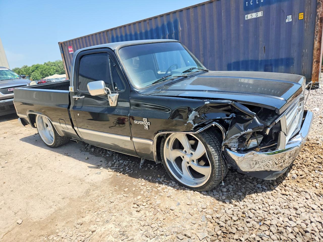 1986 Chevrolet C10 Black vin: 1GCDC14H1GF428679