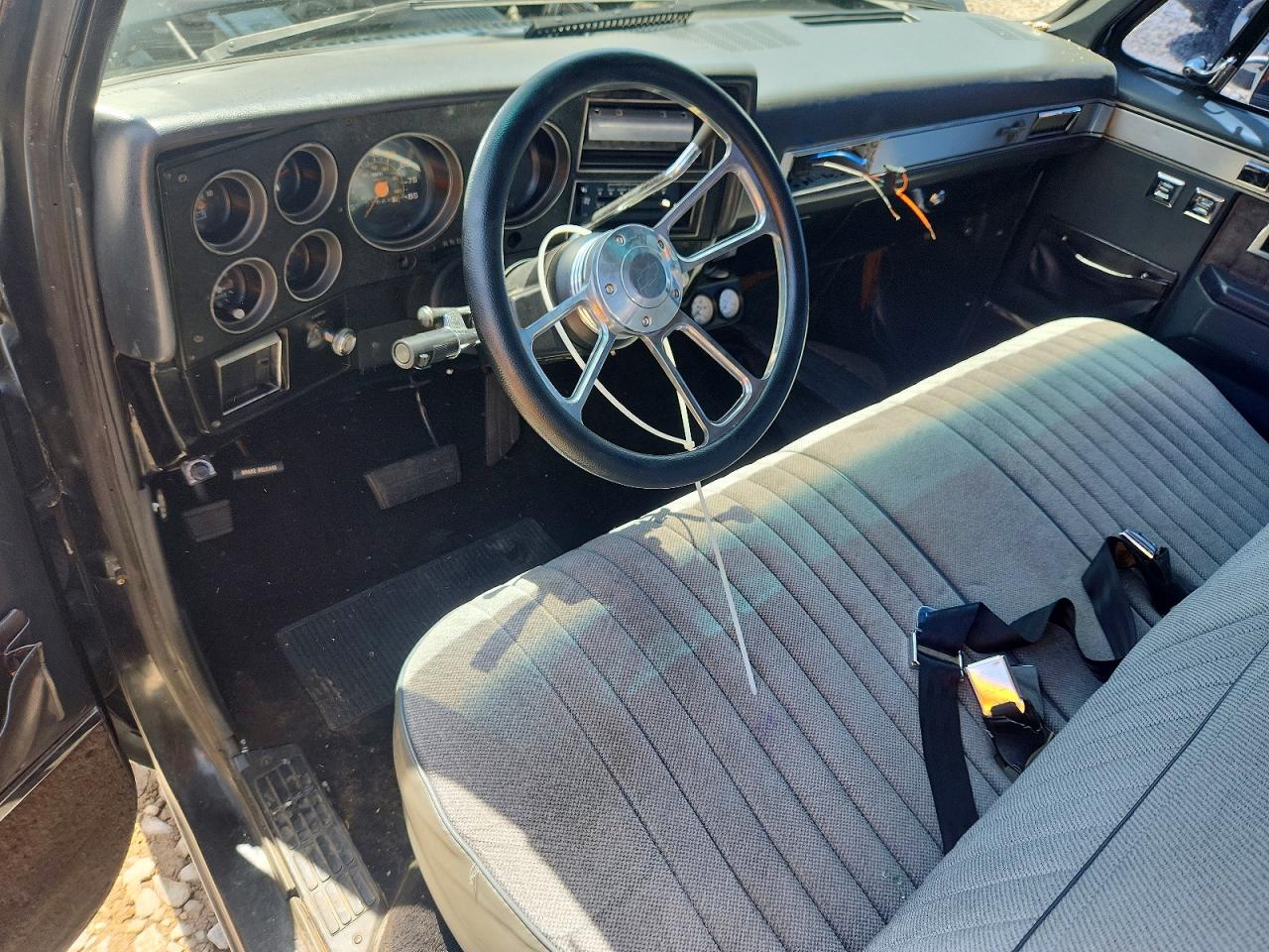 1986 Chevrolet C10 Black vin: 1GCDC14H1GF428679