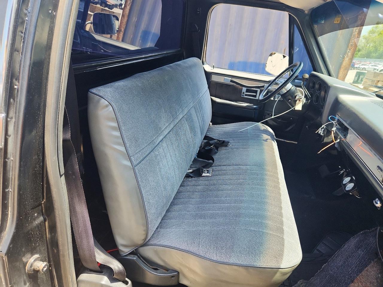1986 Chevrolet C10 Black vin: 1GCDC14H1GF428679