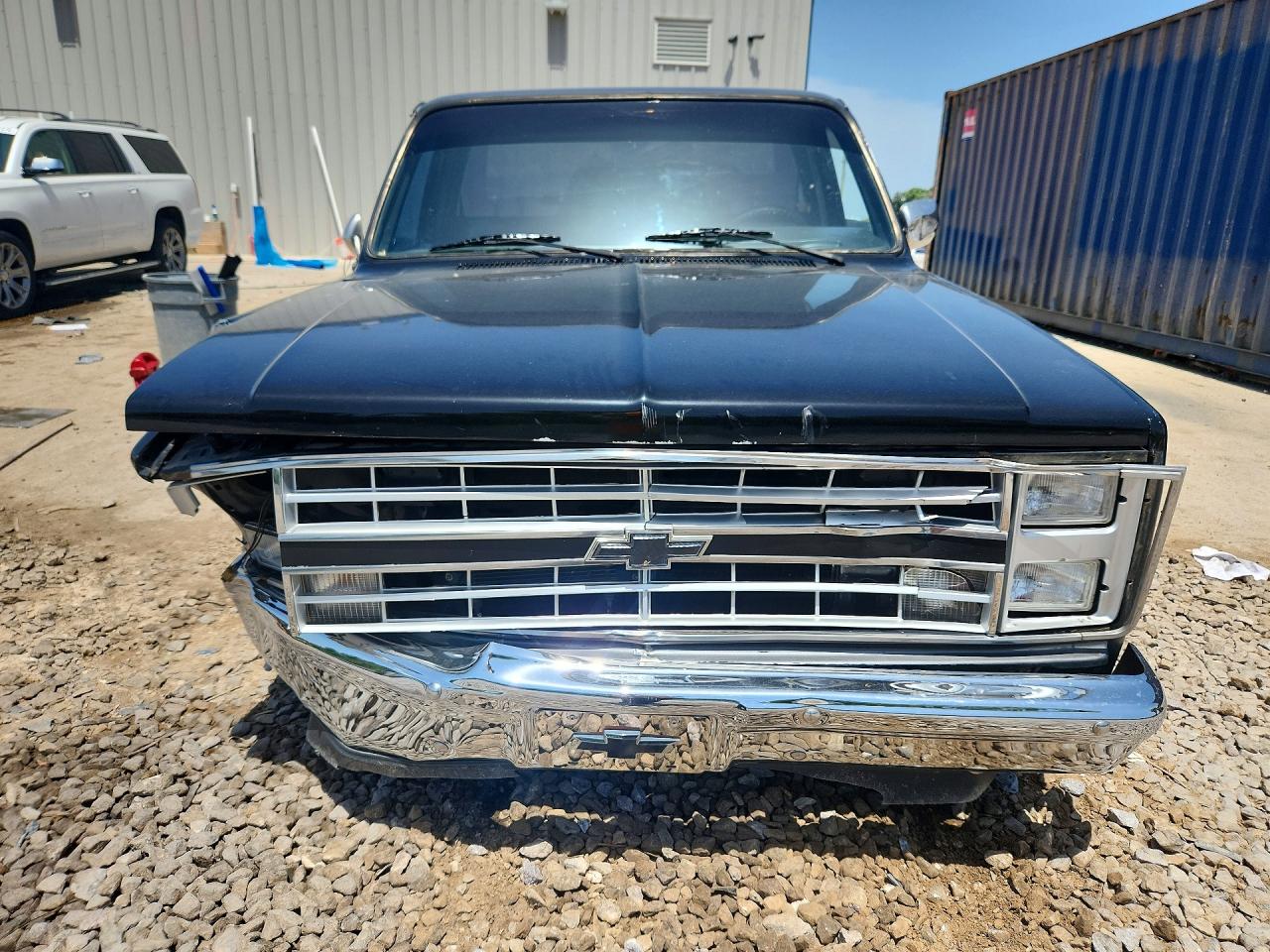 1986 Chevrolet C10 Black vin: 1GCDC14H1GF428679