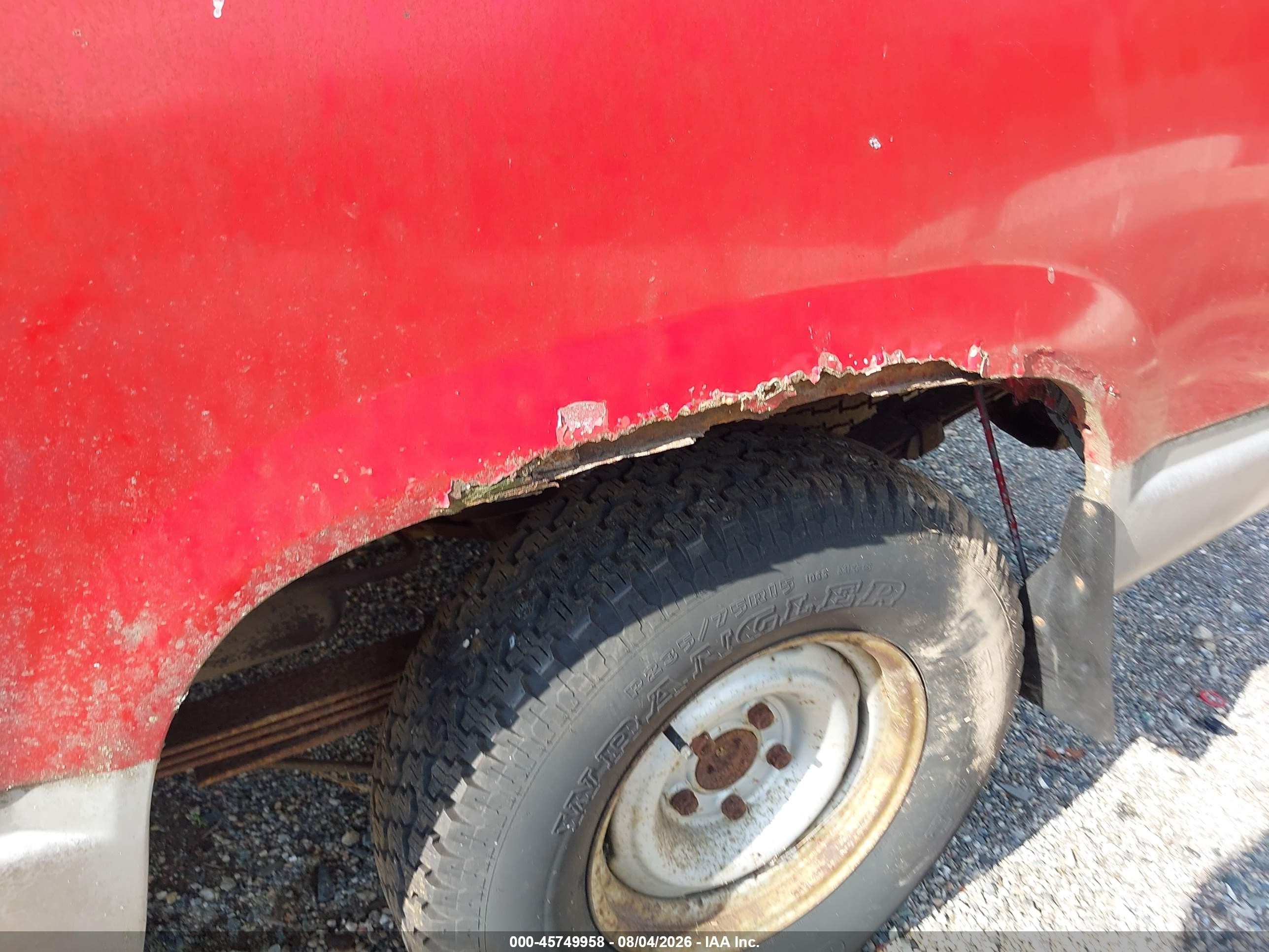 1989 Chevrolet Gmt-400 C1500 Red vin: 1GCDC14H1KE150770