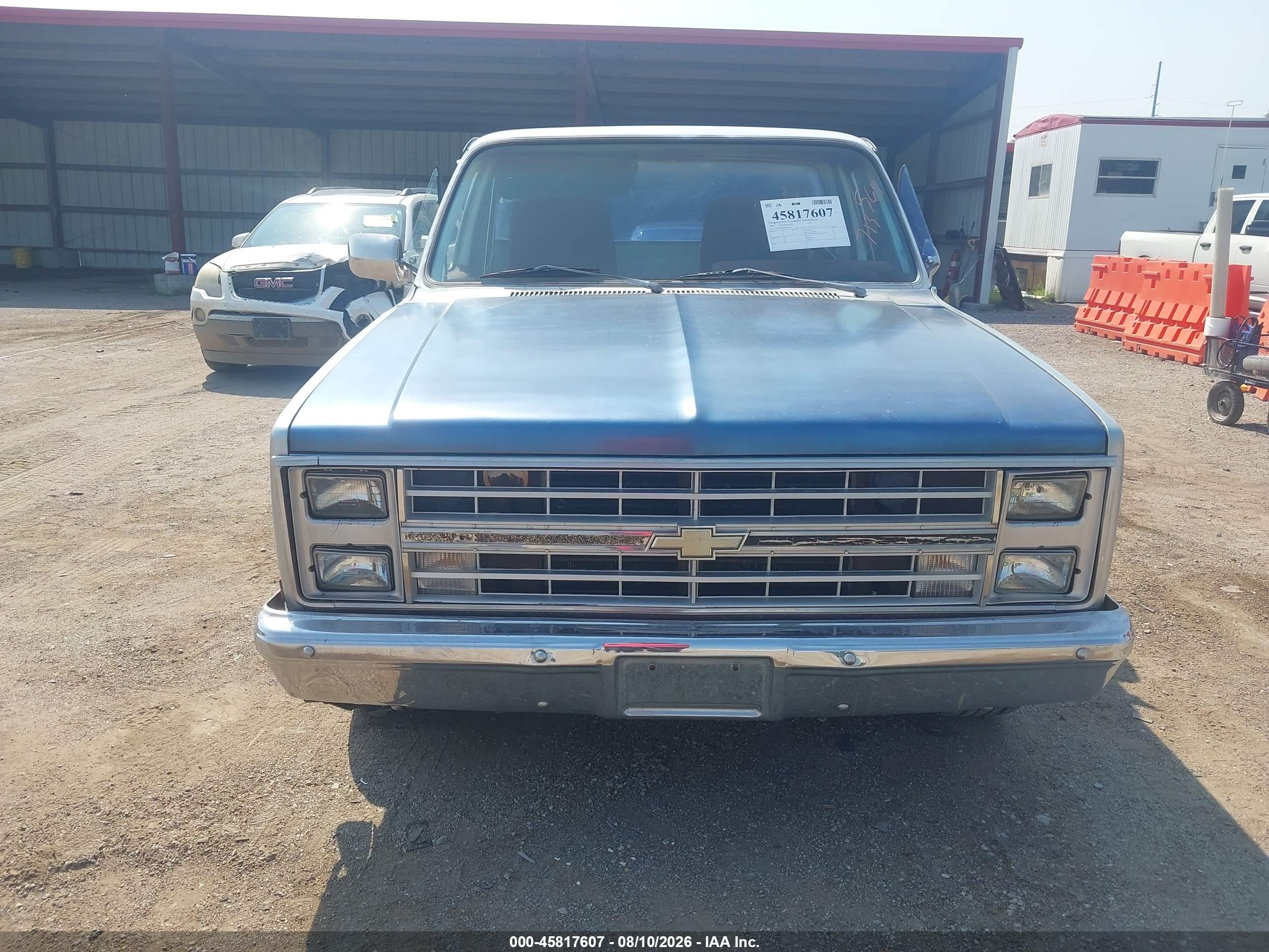 1983 Chevrolet C10   White vin: 1GCDC14H4DJ142205