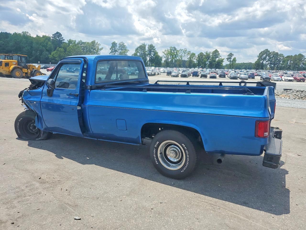 1986 Chevrolet C10 Blue vin: 1GCDC14H4GF323652