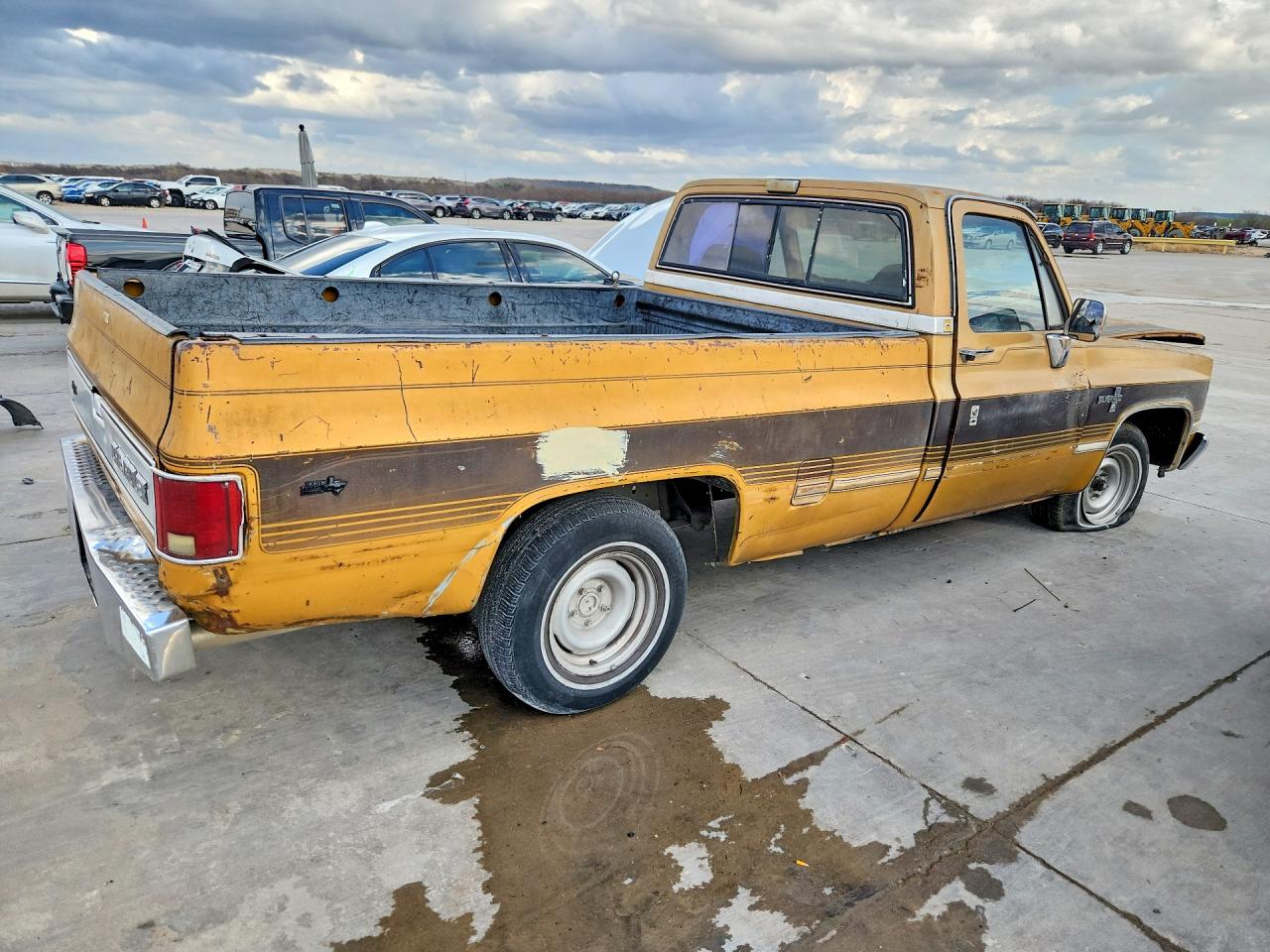 1986 Chevrolet C10 Brown vin: 1GCDC14H4GS147466