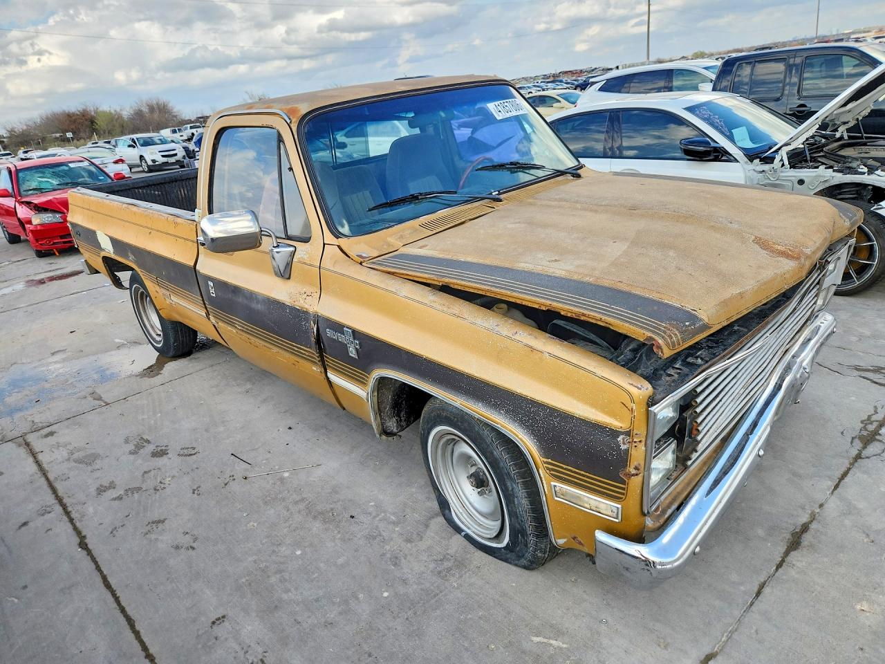 1986 Chevrolet C10 Brown vin: 1GCDC14H4GS147466
