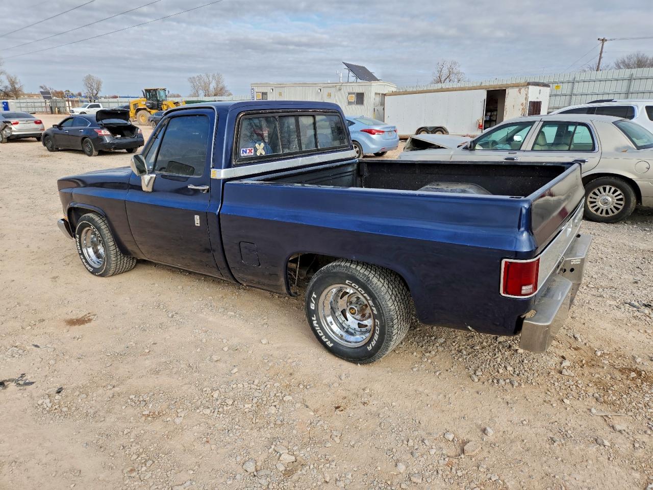 1984 Chevrolet C10 Blue vin: 1GCDC14H5ES156965