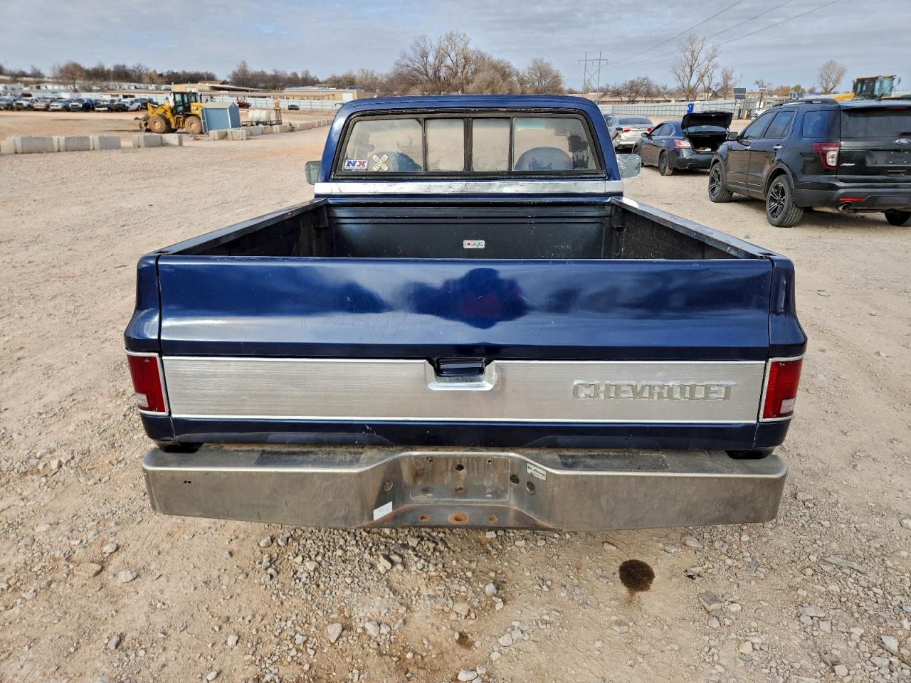 1984 Chevrolet C10 Blue vin: 1GCDC14H5ES156965