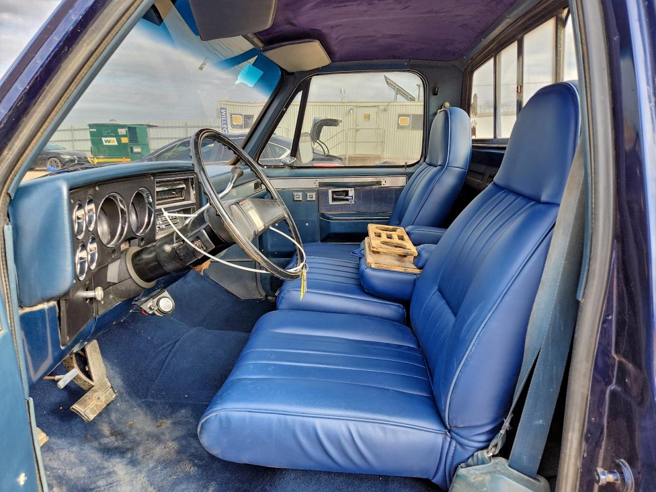 1984 Chevrolet C10 Blue vin: 1GCDC14H5ES156965
