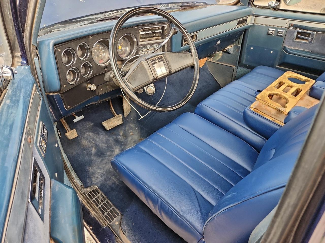 1984 Chevrolet C10 Blue vin: 1GCDC14H5ES156965