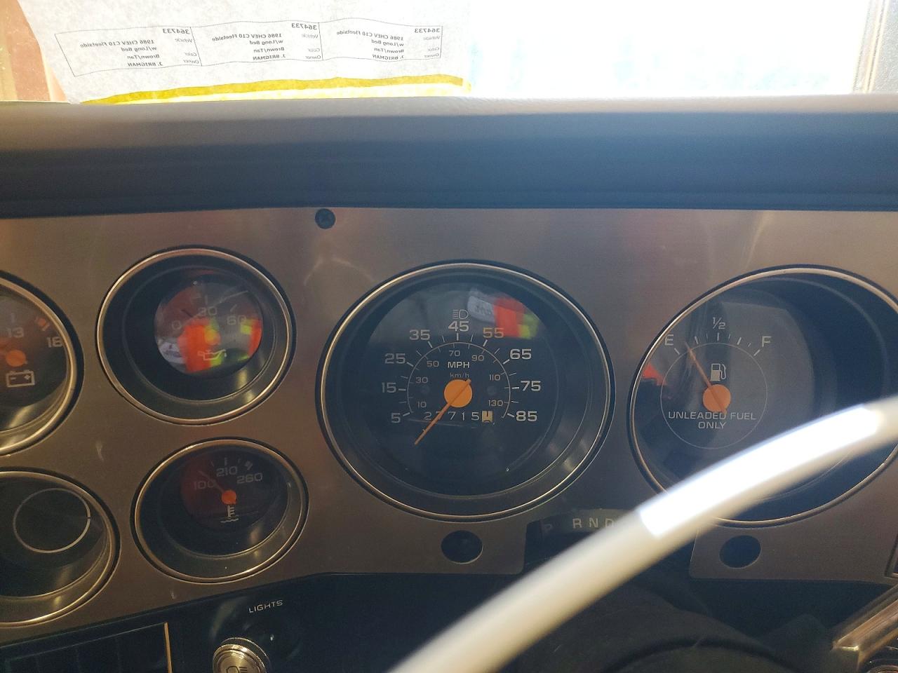 1986 Chevrolet C10 Brown vin: 1GCDC14H5GF341755