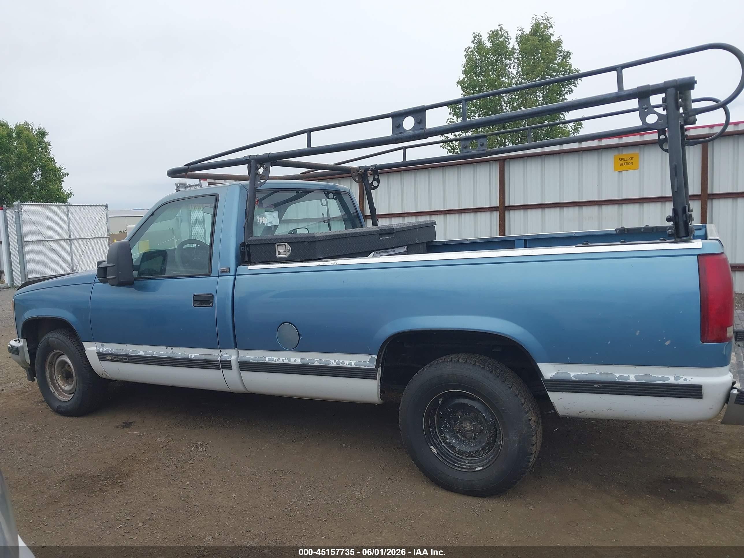 1988 Chevrolet Gmt-400 C1500 Синий vin: 1GCDC14H5JZ212209