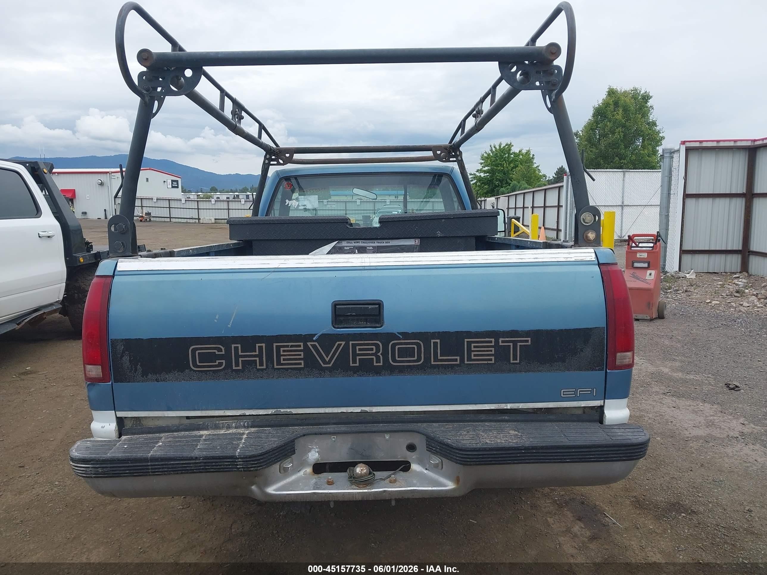 1988 Chevrolet Gmt-400 C1500 Синий vin: 1GCDC14H5JZ212209