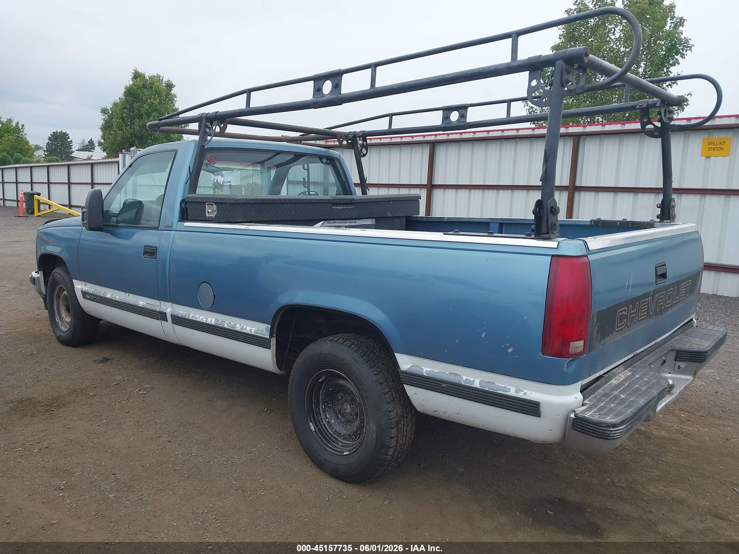 1988 Chevrolet Gmt-400 C1500 Синий vin: 1GCDC14H5JZ212209