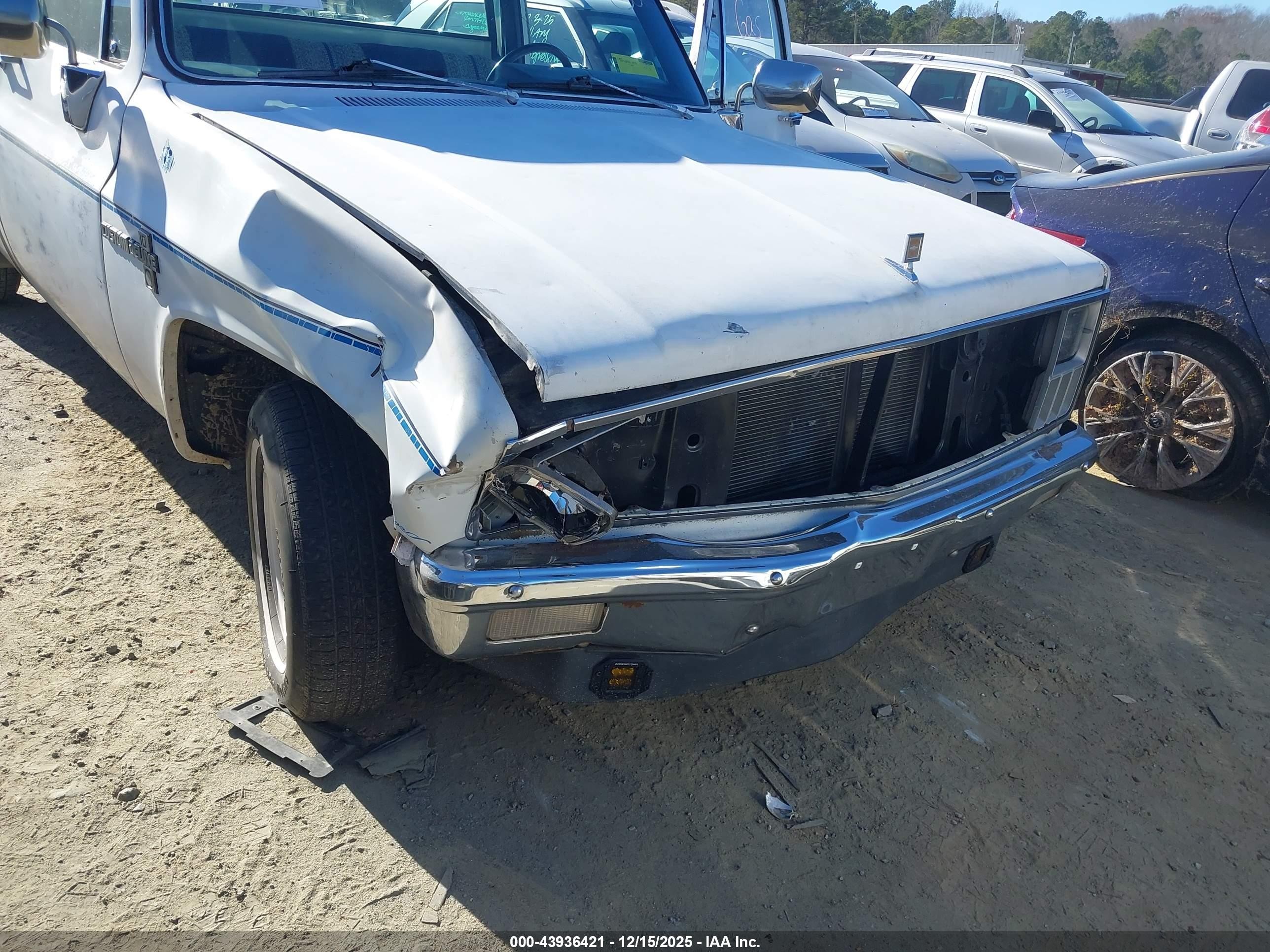 1982 Chevrolet C10   White vin: 1GCDC14H7CJ162608