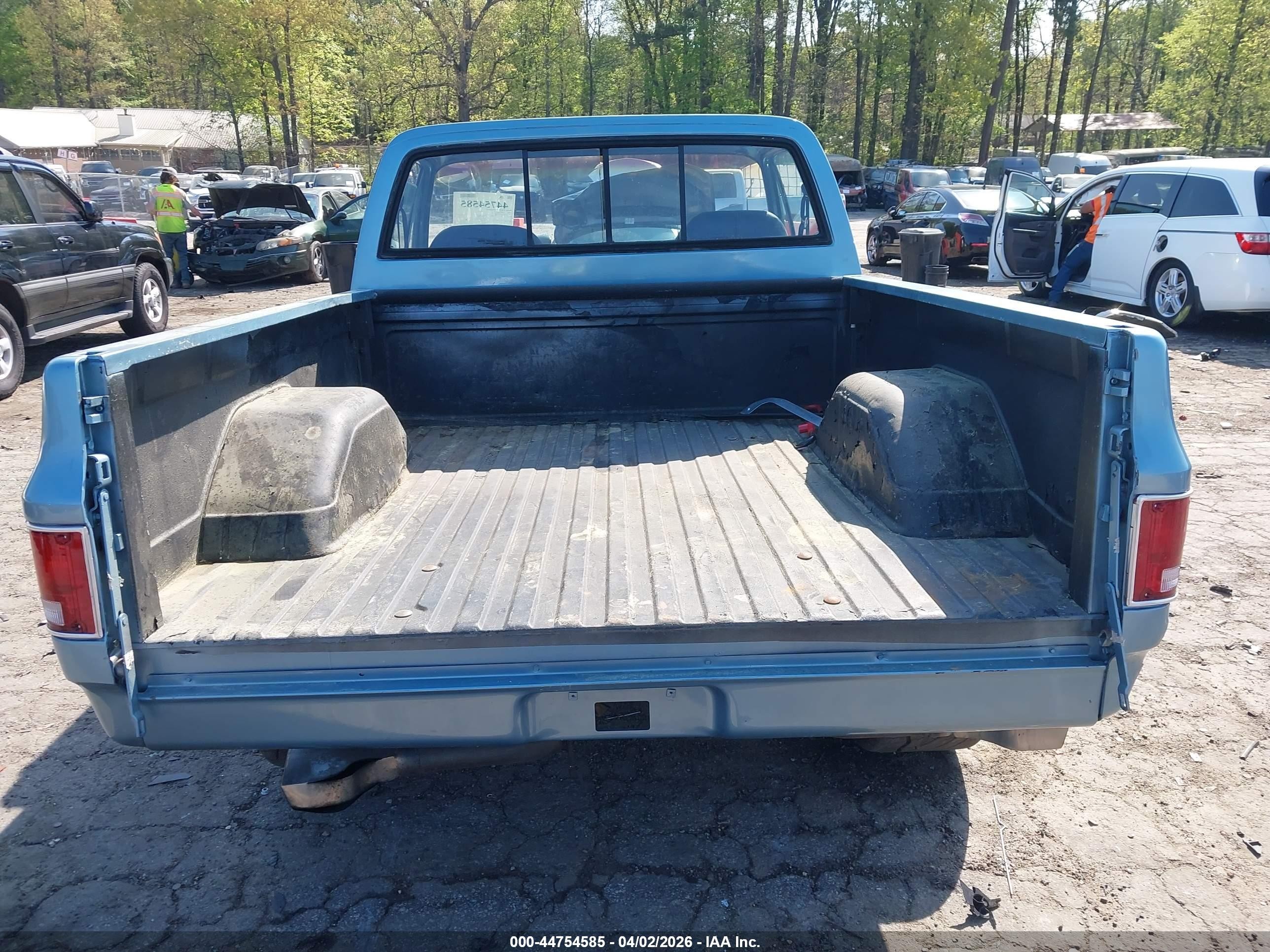 1984 Chevrolet C10   Light Blue vin: 1GCDC14H7EF387438