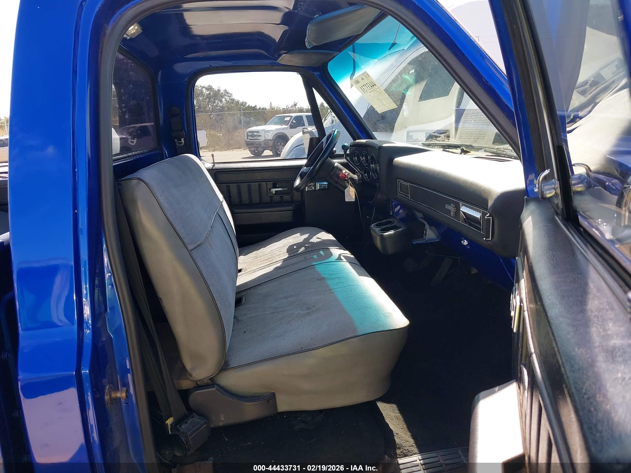 1982 Chevrolet C10   Blue vin: 1GCDC14H8CS167083