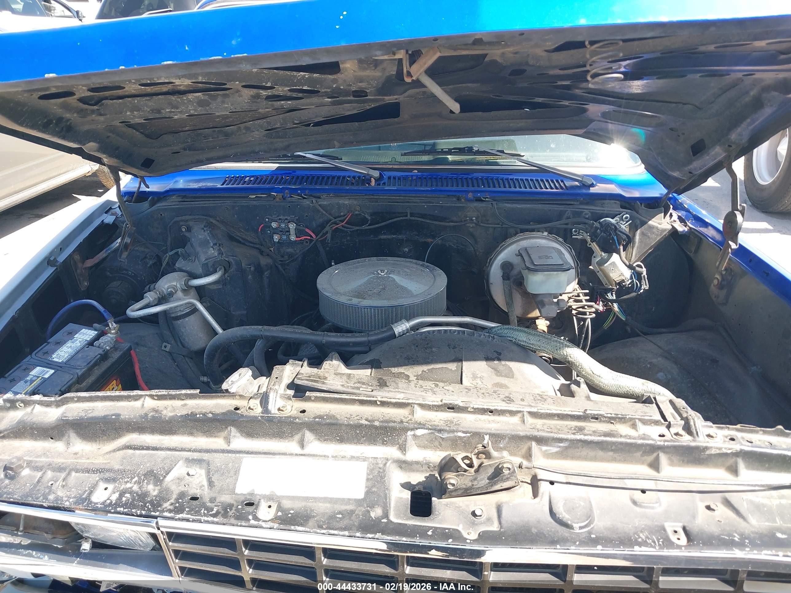 1982 Chevrolet C10   Blue vin: 1GCDC14H8CS167083