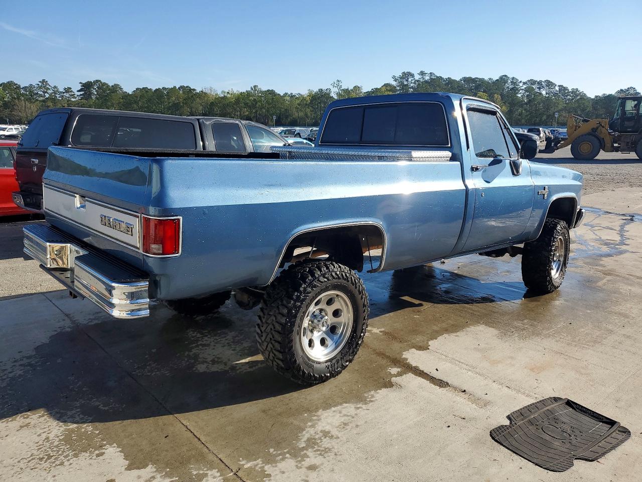 1984 Chev C10 Синий vin: 1GCDC14H9EF342100