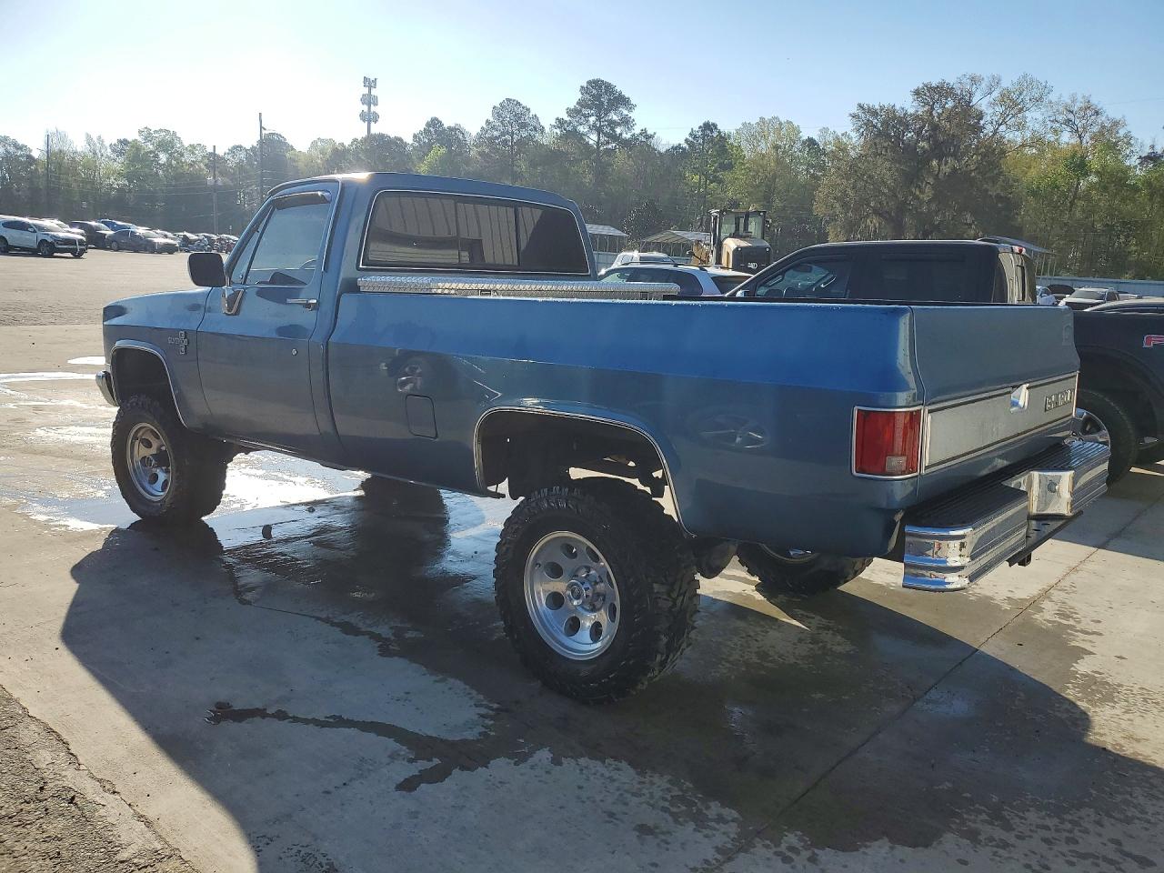 1984 Chev C10 Синий vin: 1GCDC14H9EF342100