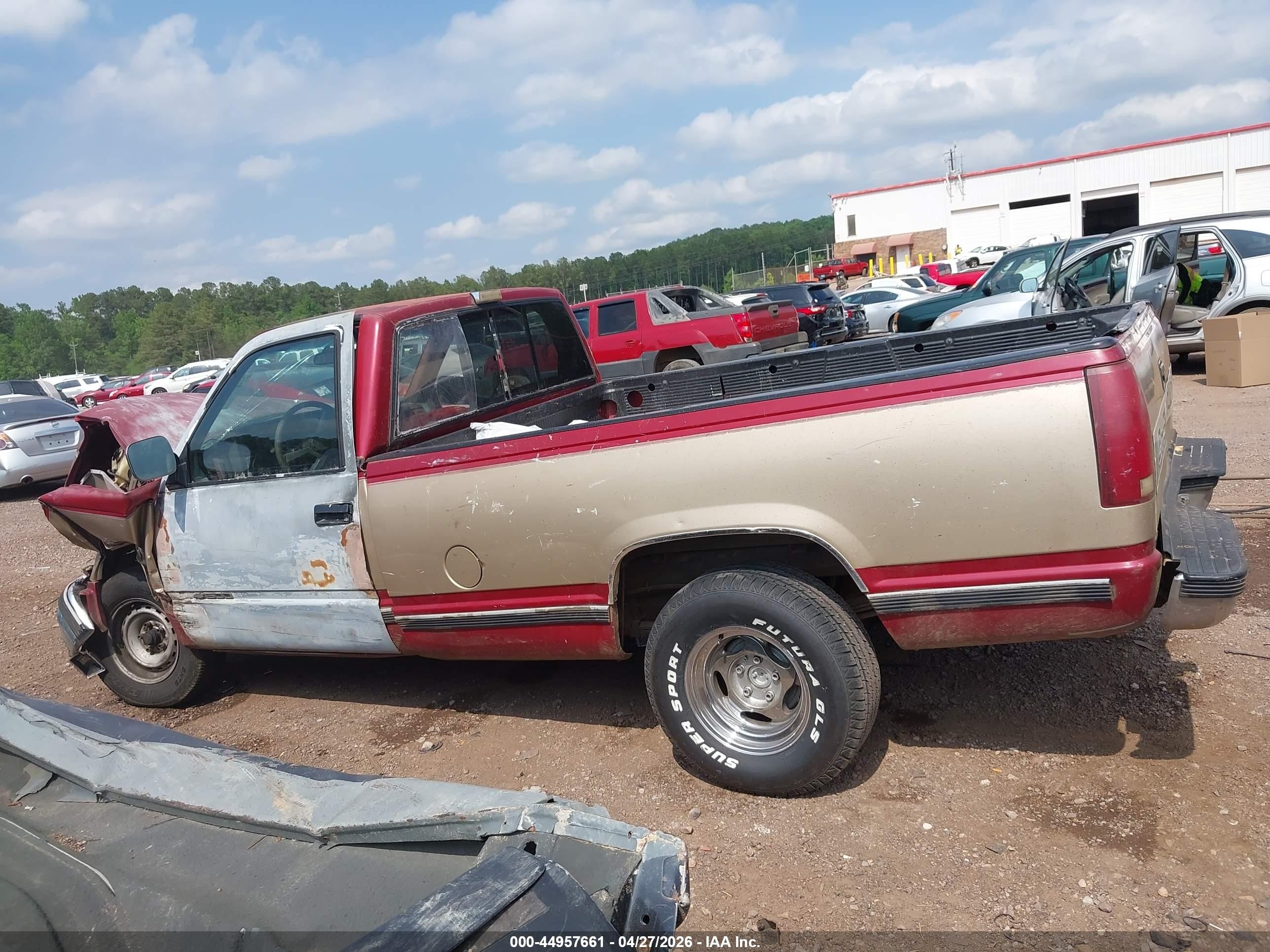 1991 Chevrolet Gmt-400 C1500 Красный vin: 1GCDC14HXME212864