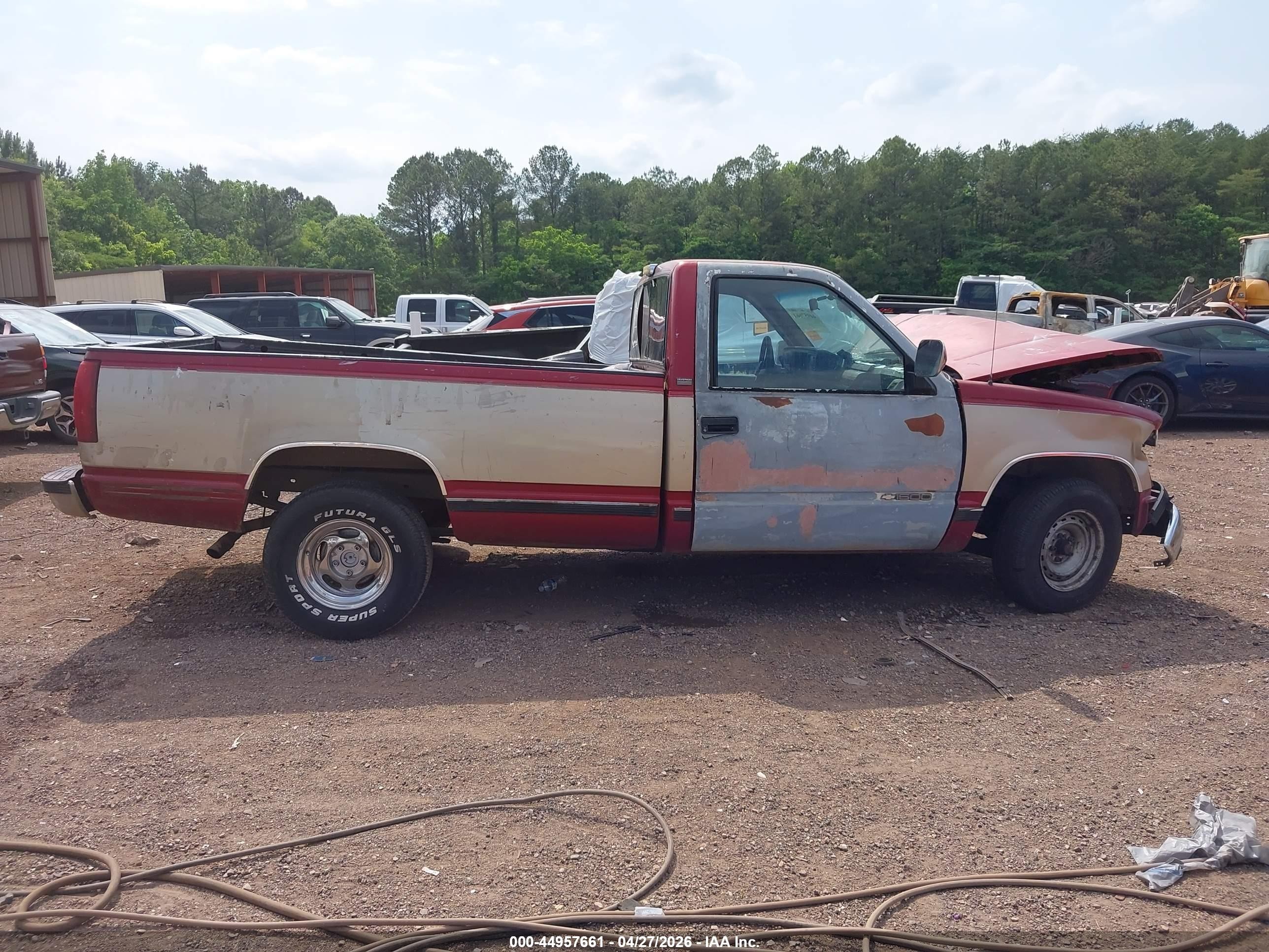 1991 Chevrolet Gmt-400 C1500 Красный vin: 1GCDC14HXME212864