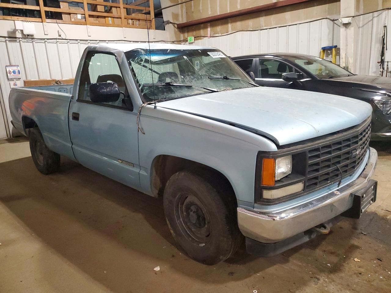 1992 Chevrolet Gmt-400 C1500 Blue vin: 1GCDC14HXNE222702