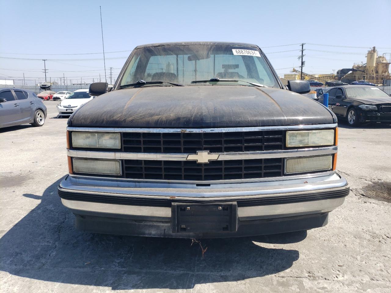 1992 Chevrolet Gmt-400 C1500 Black vin: 1GCDC14K0NZ134522