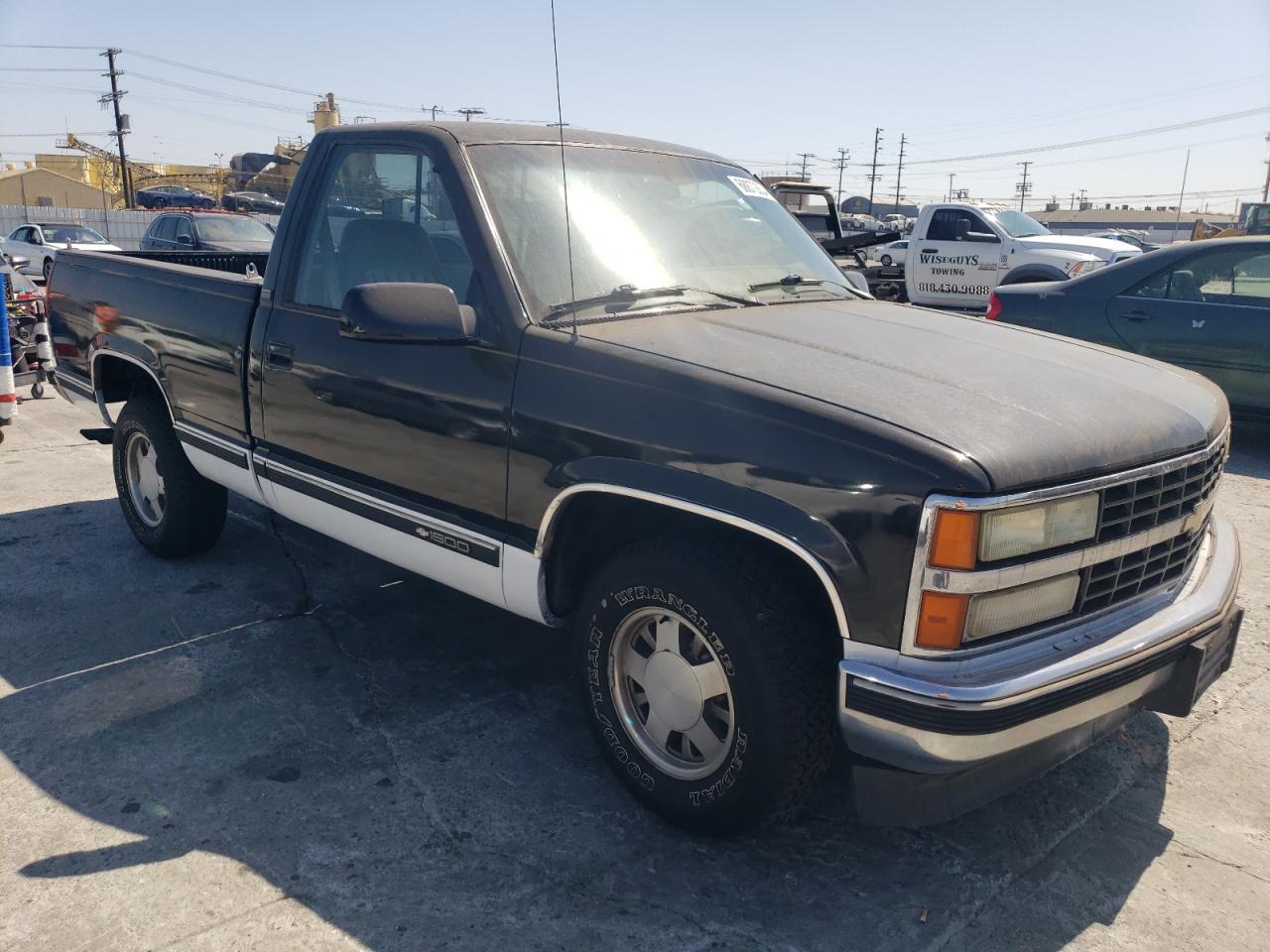 1992 Chevrolet Gmt-400 C1500 Black vin: 1GCDC14K0NZ134522