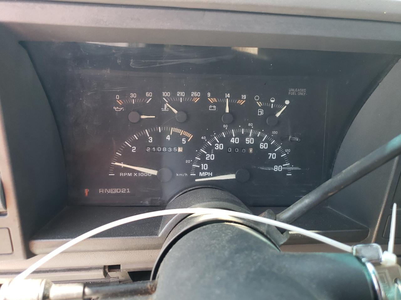 1992 Chevrolet Gmt-400 C1500 Black vin: 1GCDC14K0NZ134522