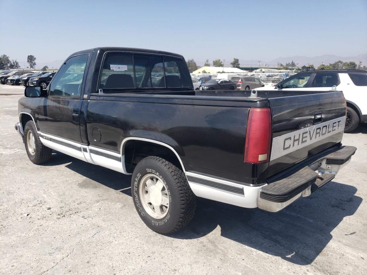 1992 Chevrolet Gmt-400 C1500 Black vin: 1GCDC14K0NZ134522