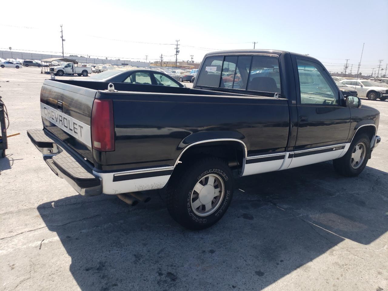 1992 Chevrolet Gmt-400 C1500 Black vin: 1GCDC14K0NZ134522