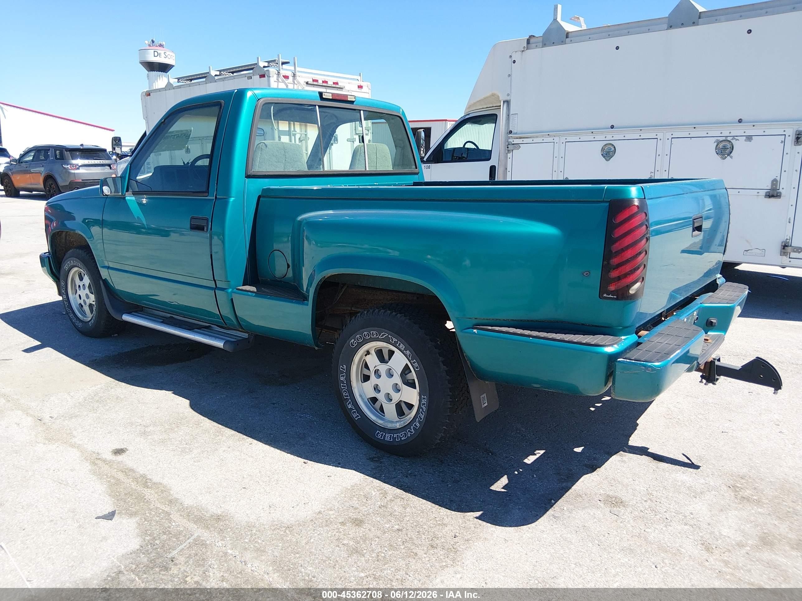 1994 Chevrolet Gmt-400 C1500 Green vin: 1GCDC14K1RZ164036