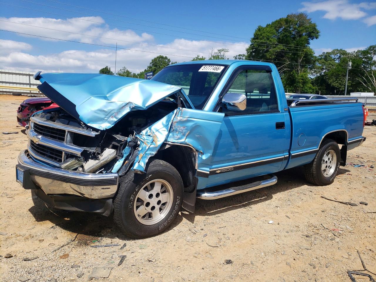 1994 Chevrolet Gmt-400 C1500 Blue vin: 1GCDC14K2RZ206102